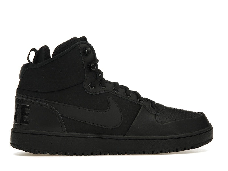 Nike Court Borough Mid Winter Triple Black