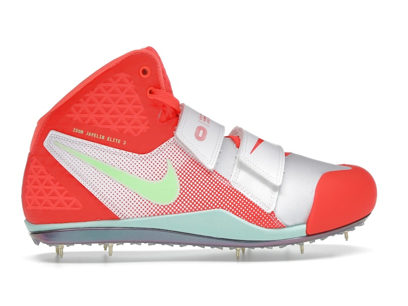 Nike Zoom Javelin Elite 3 White Hyper Orange Lime Blast Bright Crimson