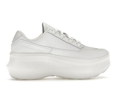 Salomon SR811 Leather Platform Comme des Garcons White