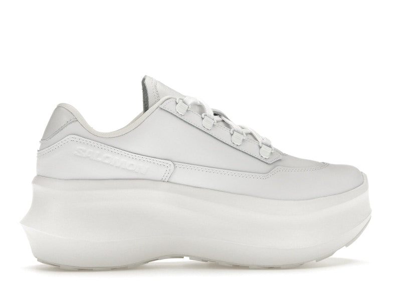 Salomon SR811 Leather Platform Comme des Garcons White