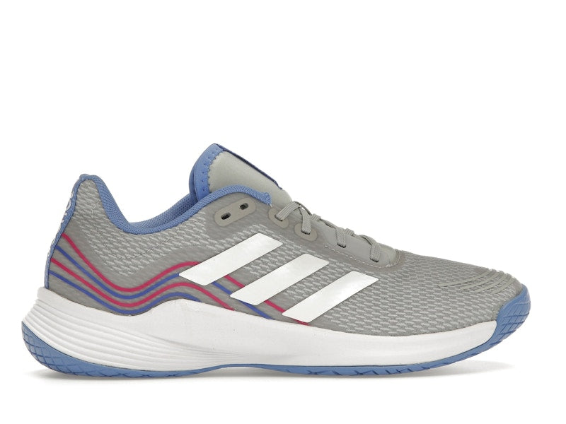 adidas Novaflight Volleyball Grey Cloud White Silver Dawn (Women's)
