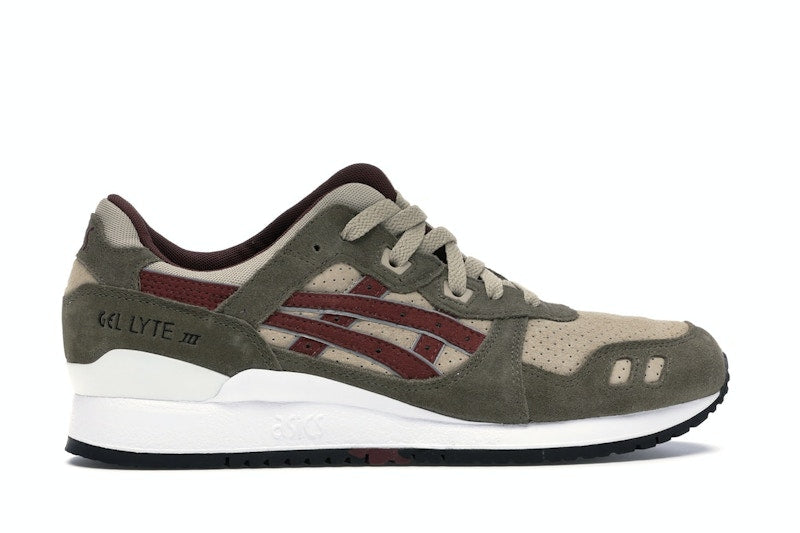 ASICS Gel-Lyte III Patta Birch Burgundy