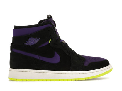 Jordan 1 High Zoom Air CMFT Black Court Purple Lemon Venom (Women's)