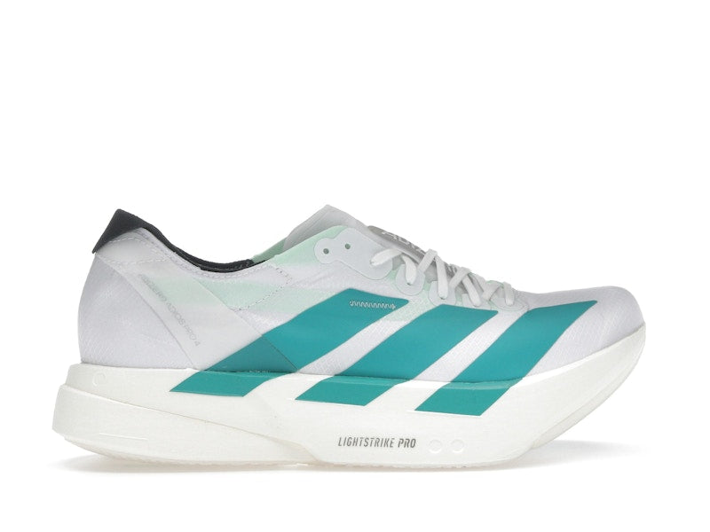 adidas Adizero Adios Pro 4 White Pulse Teal