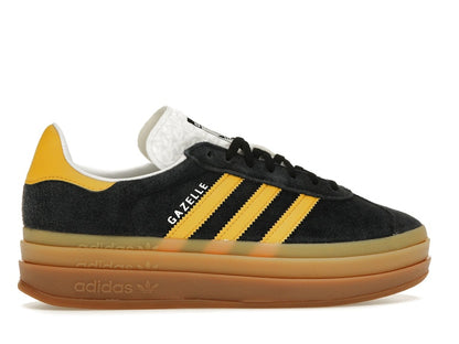 adidas Gazelle Bold Black Bold Gold (Women's)