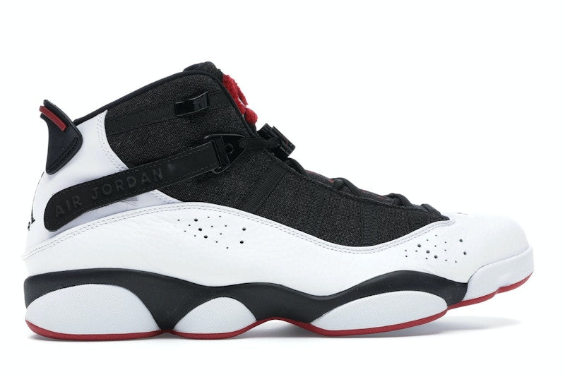 Jordan 6 Rings Black White Gym Red