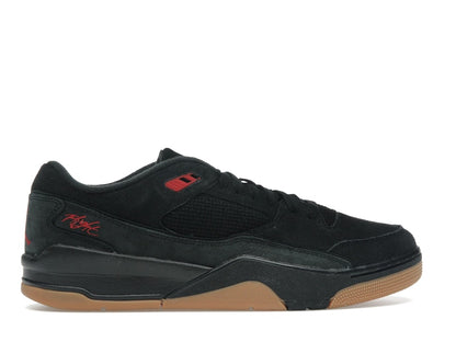 Jordan Flight Court Black Red