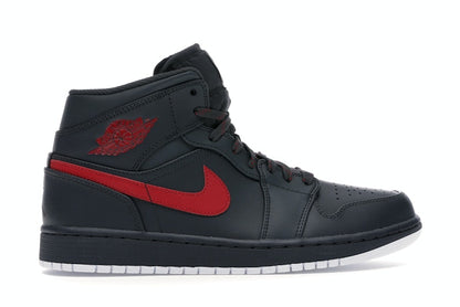 Jordan 1 Retro Mid Anthracite Gym Red