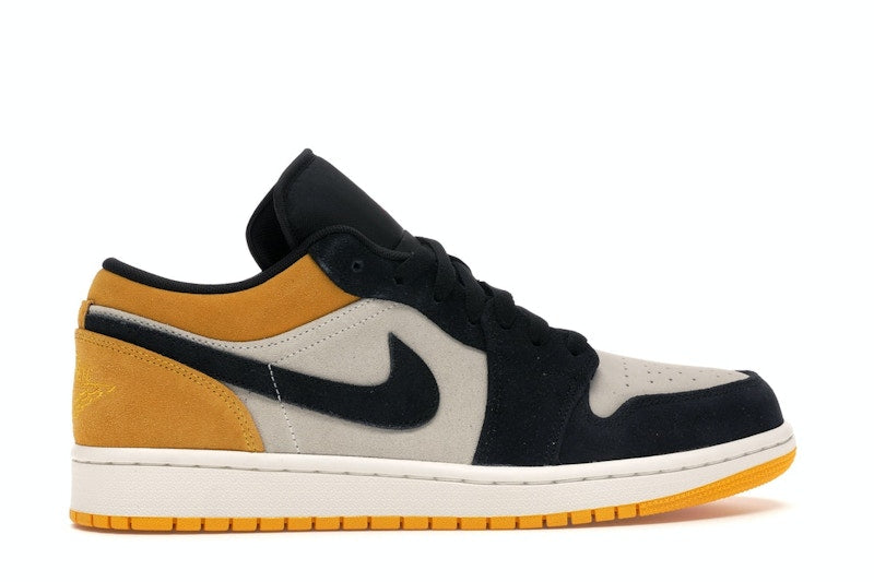 Jordan 1 Low Sail University Gold Black