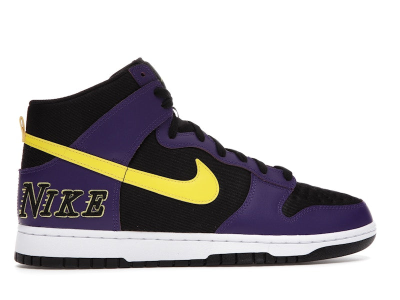 Nike Dunk High EMB Lakers