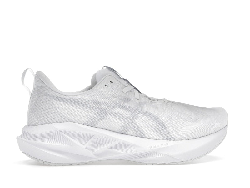 ASICS Novablast 5 White Piedmont Grey