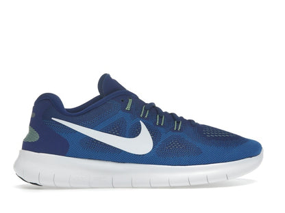 Nike Free Rn 2017 Deep Royal Blue White-Soar