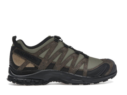 Salomon XA Pro 3D Distressed Leather Dark Earth Black