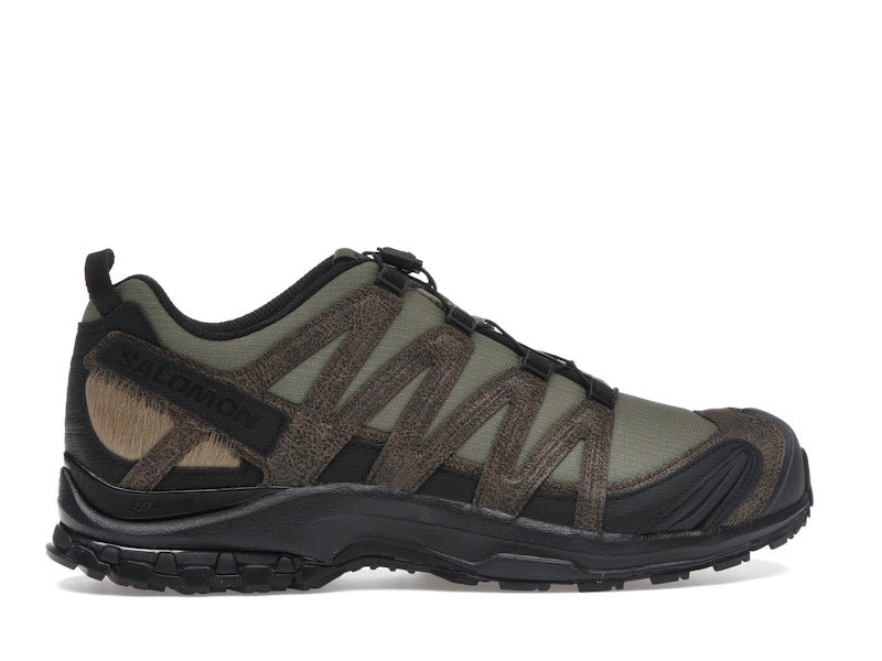 Salomon XA Pro 3D Distressed Leather Dark Earth Black