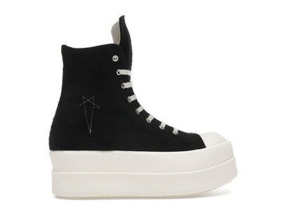 Rick Owens DRKSHDW Double Bumper High Black Pearl (Women's)