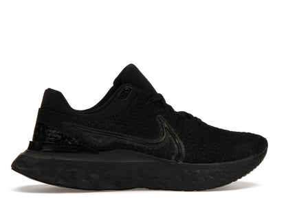 Nike React Infinity Run Flyknit 3 Triple Black