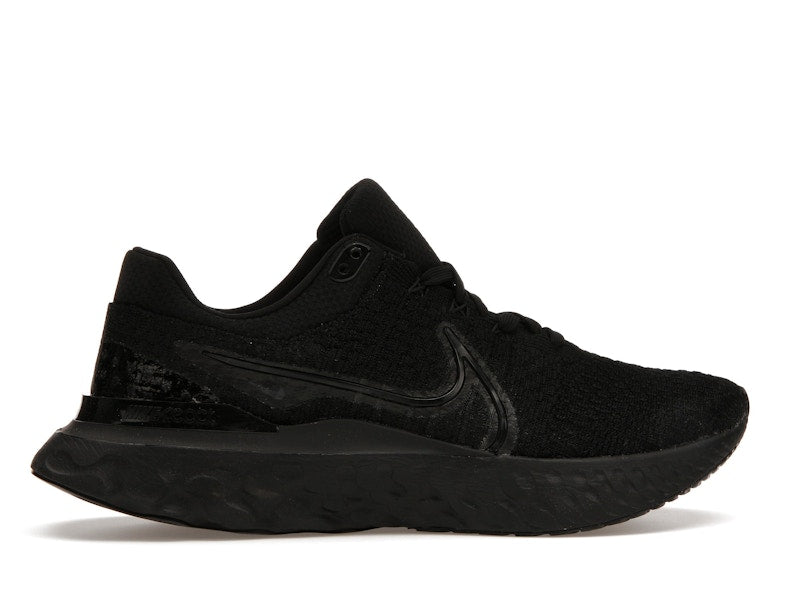 Nike React Infinity Run Flyknit 3 Triple Black