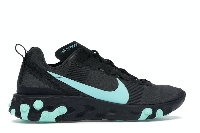Nike React Element 55 Black Aurora Green