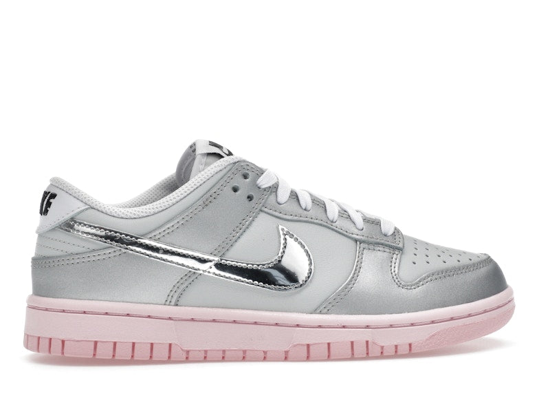 Nike Dunk Low LX Metallic Silver Pink Foam (Women's)