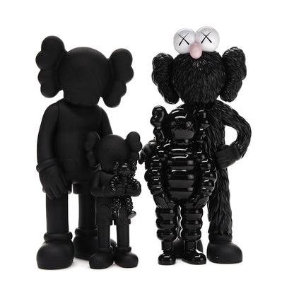 KAWS Family Vinyl Figures Black