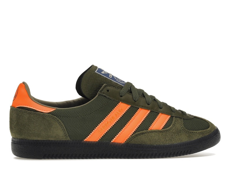 adidas Barrowland SPZL Dust Green Signal Orange