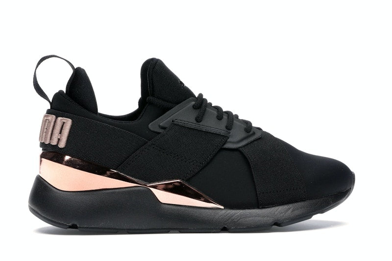 Puma Muse Metal Black Rose Gold (Women's)