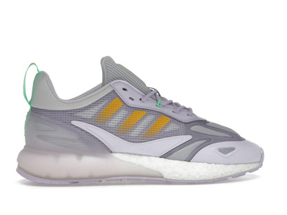 adidas ZX 2K Boost 2.0 Purple Tint Semi Solar Gold Matte Silver (Women's)