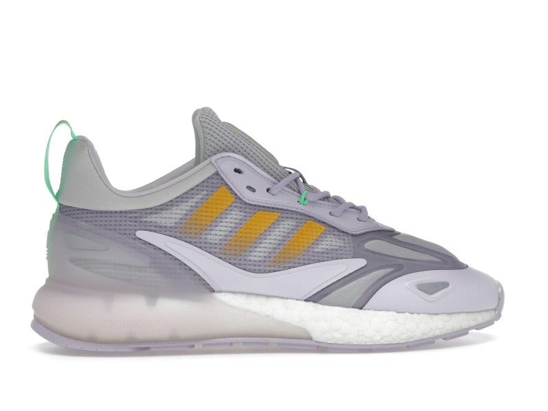 adidas ZX 2K Boost 2.0 Purple Tint Semi Solar Gold Matte Silver (Women's)