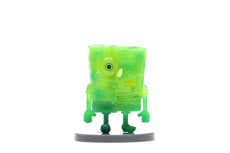 Jason Freeny x Nickelodeon Spongebob Hidden Dissectibles Spongebob Chase Figure Green