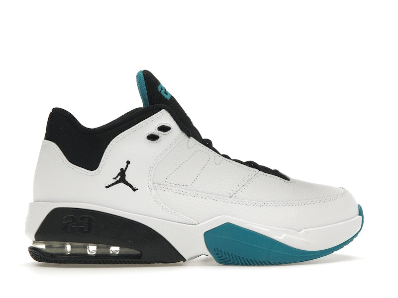 Jordan Max Aura 3 White Cyber Teal