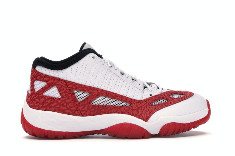 Jordan 11 Retro Low IE White Gym Red