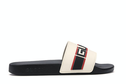 Gucci Stripe Slide White