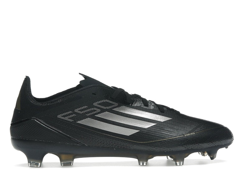 adidas F50 Pro FG Core Black Iron Metallic Gold Metallic