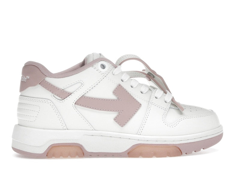 OFF-WHITE Out Of Office OOO Low Tops White Pink (Women's)
