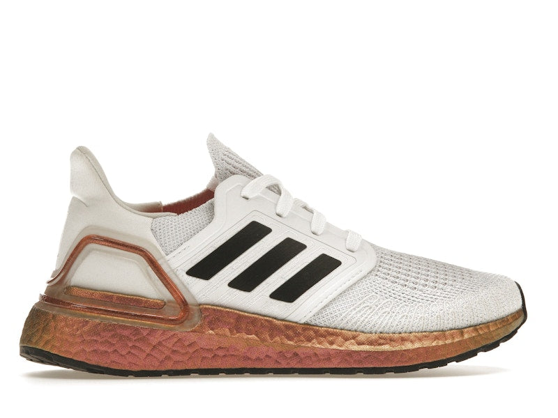 adidas Ultra Boost 20 White Signal Pink (Women's)