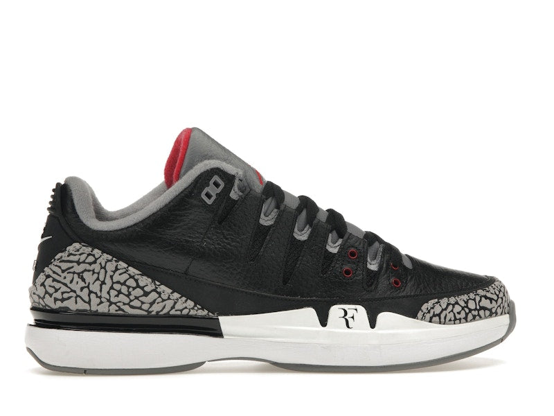Nike Zoom Vapor AJ3 Black Cement