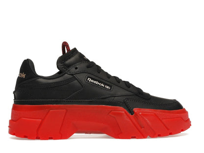 Reebok Club C Cardi B Black Red (Women's)