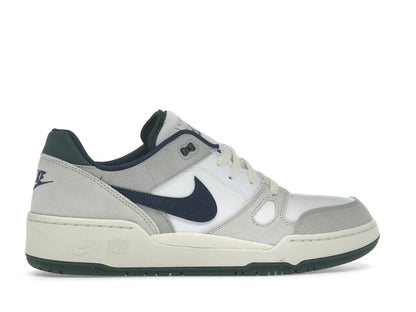 Nike Full Force Low White Midnight Navy Green
