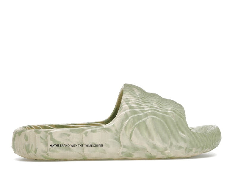 adidas Adilette 22 Slides Magic Lime St Desert Sand