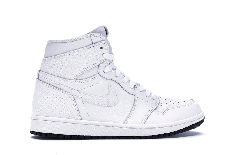 Jordan 1 Retro White Perforated
