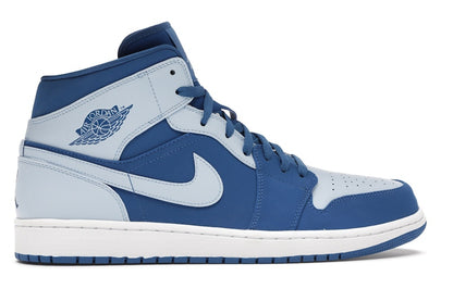 Jordan 1 Retro Mid Team Royal Ice Blue