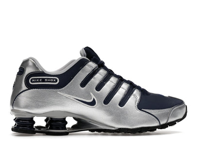 Nike Shox NZ Midnight Navy Metallic Silver