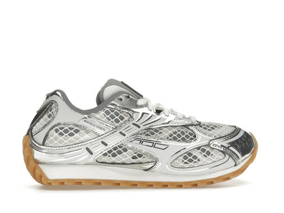 Bottega Veneta Orbit Silver White (Women's)