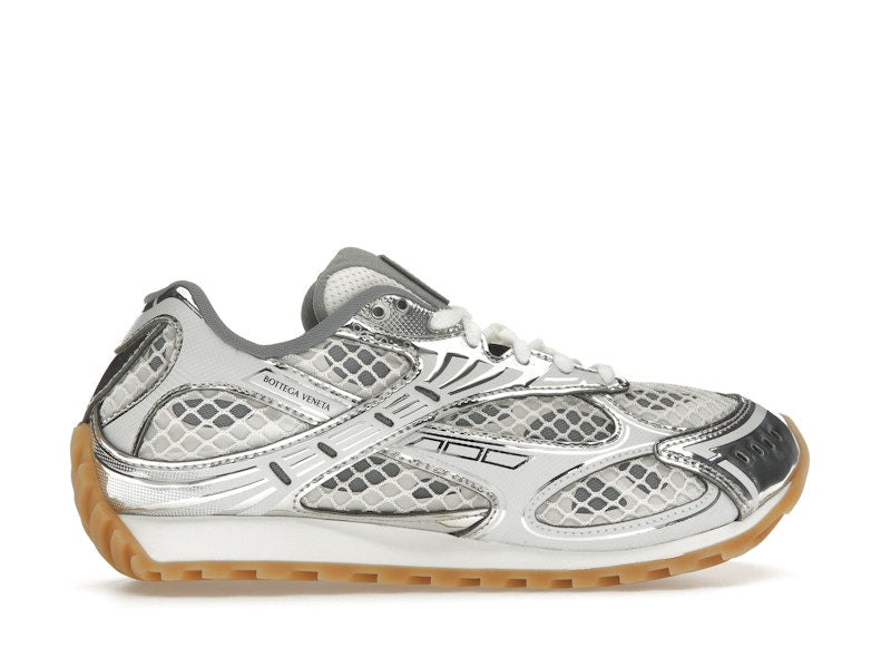 Bottega Veneta Orbit Silver White (Women's)