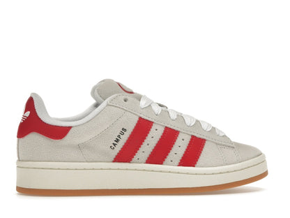 adidas Campus 00s Crystal White Better Scarlet (Women's)