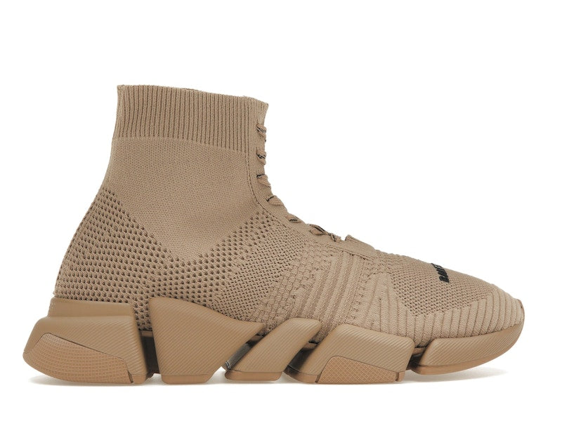 Balenciaga Speed 2.0 Lace Up Beige (Women's)