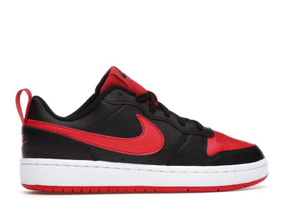Nike Court Borough Low 2 Black University Red (GS)