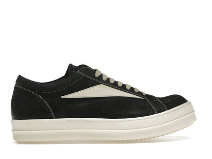 Rick Owens Luxor Vintage Sneaks Black Milk