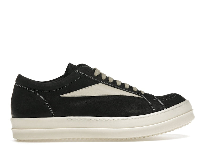 Rick Owens Luxor Vintage Sneaks Black Milk