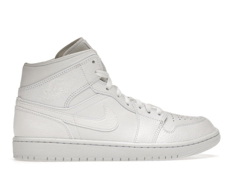 Jordan 1 Mid Triple White 2.0 (2020)